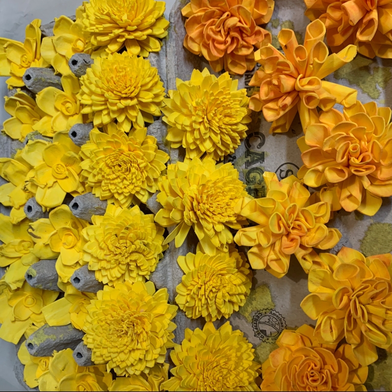 Make a Sola Flower Arrangement & Rope-Wrapped Vase (Video Tutorial ...