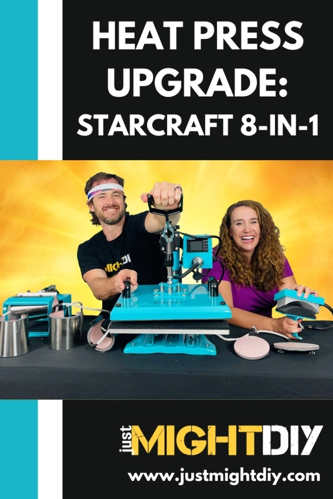 We Got a Heat Press! Starcraft Swing Away 8-in-1