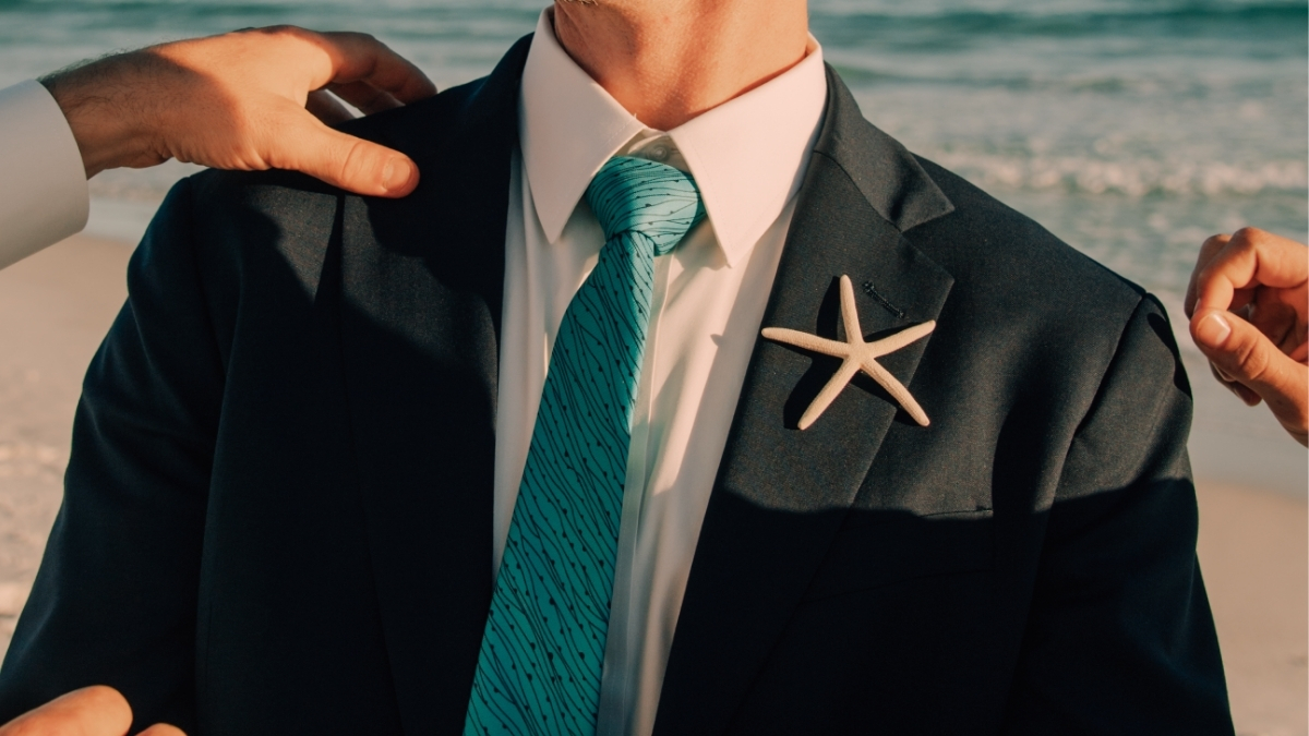 Dive into DIY: How to Make a Starfish Boutonniere for Your Beach Wedding!